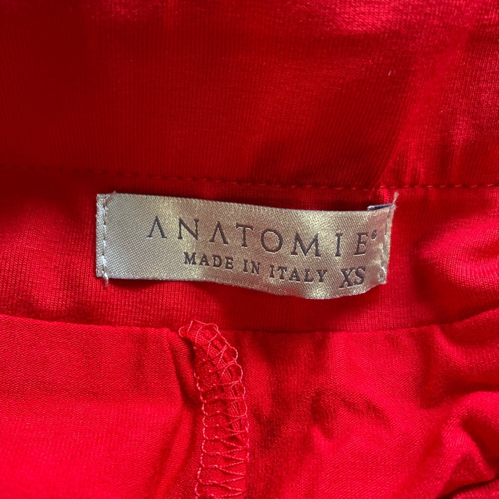 Anatomie Suzzette Sport Luxe Skort Atomic Red NWOT - Picture 7 of 10